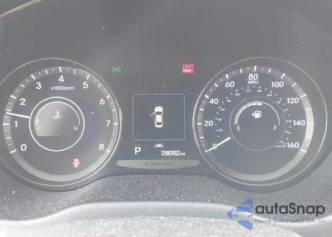 2016 Hyundai Azera Limited из США, поврежденный, VIN KMHFH4JG8GA527256